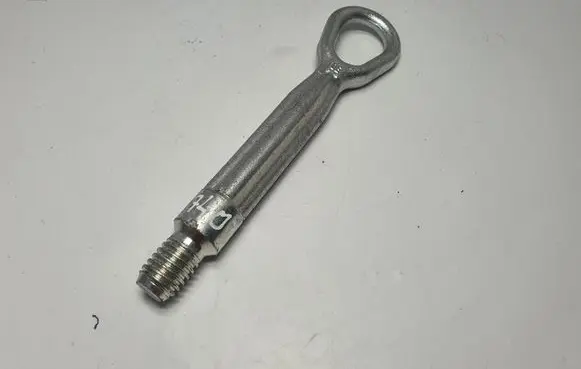 Towing hook eye