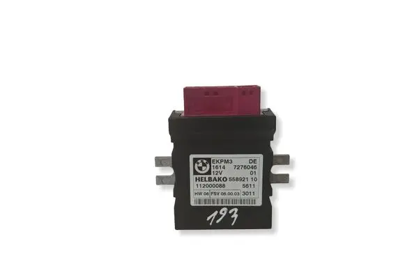 BMW 3 E90 E91 Fuel injection pump control unit/module 7276046