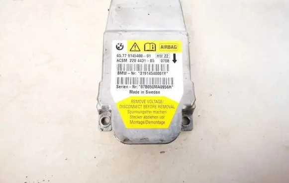 BMW 5 E60 E61 Airbag control unit/module 6577914540001 65.779145400-01