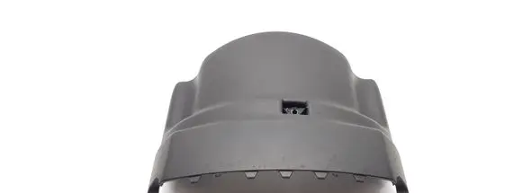 Steering wheel column trim