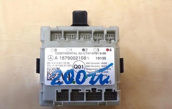 Mercedes-Benz Sprinter W907 W910 Door control unit/module A1679002108