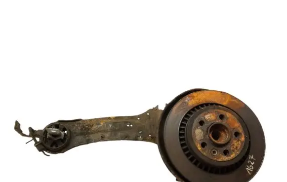 Front wheel hub spindle knuckle