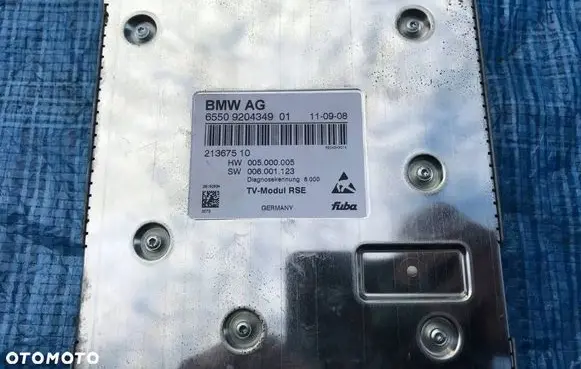 BMW 7 F01 F02 F03 F04 Video control module 9204349