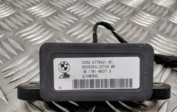 BMW 1 E81 E87 ESP acceleration yaw rate sensor 6778421