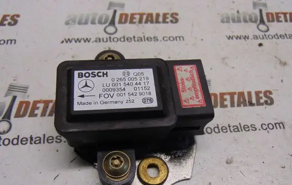Mercedes-Benz A W168 ESP acceleration yaw rate sensor A0265005219