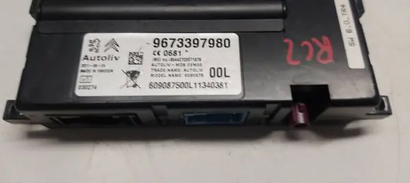 Peugeot RCZ Bluetooth control unit module 9673397980