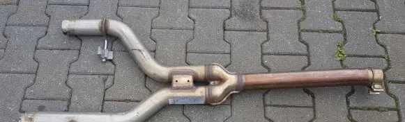 Jaguar XF X260 Exhaust gas pipe 