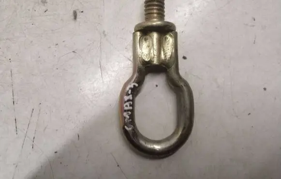 Towing hook eye