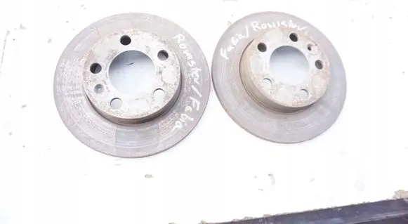 Skoda Roomster (5J) Rear brake disc TARCZE