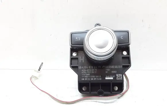 Mercedes-Benz C W204 Multifunctional control switch/knob A2048700579 03358030201
