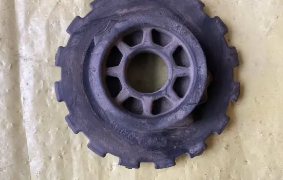 Mercedes-Benz A W169 Front coil spring rubber mount A1693250384