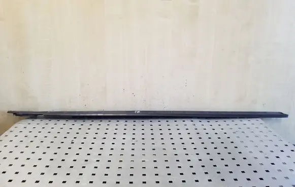 Front door glass trim molding