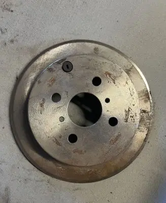 Toyota Yaris Verso Rear brake disc 