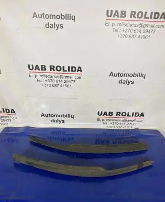 Opel Meriva B Front bumper lip 13267706