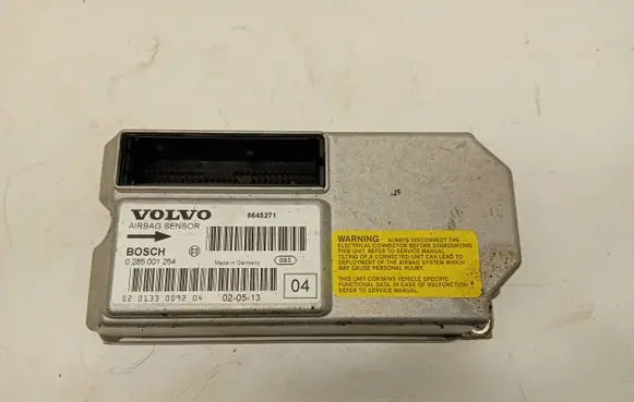 Volvo S60 Airbag control unit/module 8645271 0285001254 020133009204