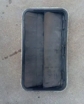 Hyundai Santa Fe Quarter panel pressure vent 