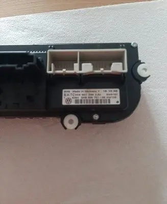 Volkswagen Golf Plus Air conditioner control unit module 