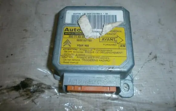 Citroen Xsara Picasso Airbag control unit/module 550776300 9632167780