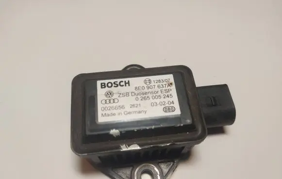 Audi A8 S8 D3 4E ESP acceleration yaw rate sensor 8E0907637A