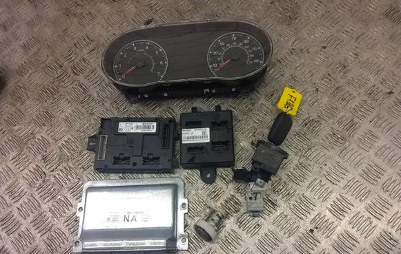 Dacia Duster II Engine ECU kit and lock set A2C38542500 237105100S
