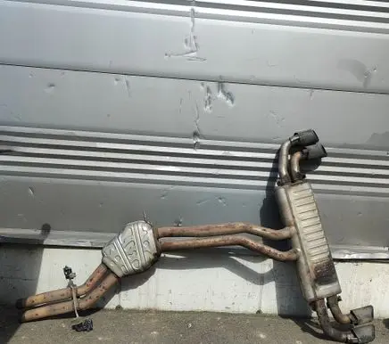 Porsche Cayenne (9Y0 9Y3) Muffler/silencer 4M4253611L