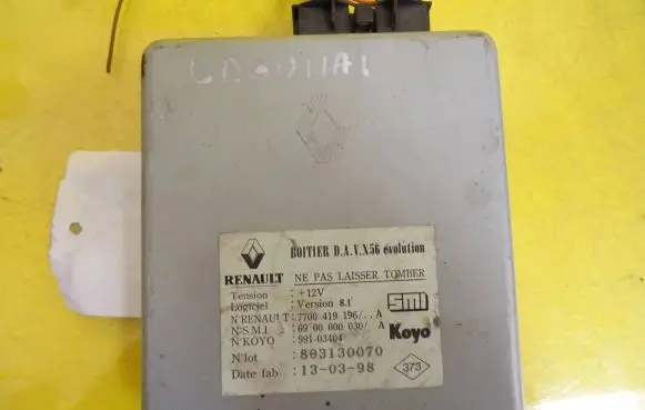 Renault Laguna I Other control units/modules 7700419196