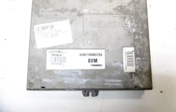Renault Clio I Engine control unit/module ECU HOM7700851755