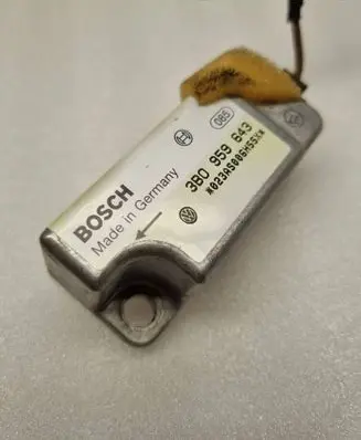 Airbag deployment crash/impact sensor