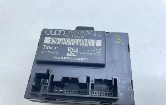 Audi A6 S6 C6 4F Door control unit/module 4F0959795E 4F0910795E
