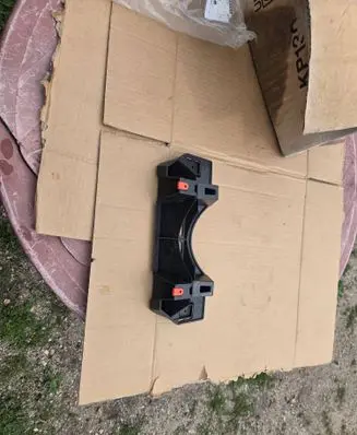 Opel Cascada Rear bumper mounting bracket 13372520 13372521