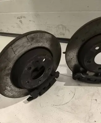 Audi A4 S4 B8 8K Rear brake disc