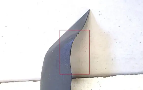 Volkswagen II LT Plastic wing mirror trim cover 2D0857537B