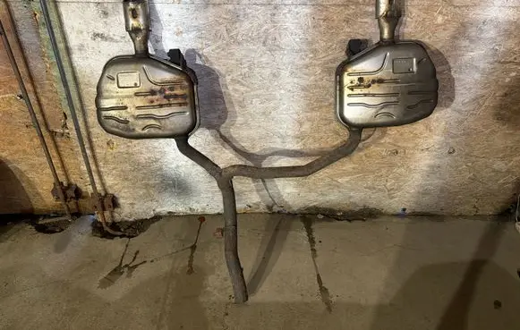 Volvo S80 Double Muffler 