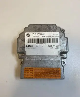 Volkswagen Touareg I Airbag control unit/module 7L0959655