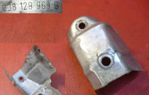 Audi A2 Heat shield in engine bay 038129969B