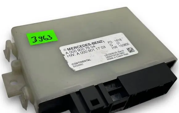Mercedes-Benz GLC X253 C253 Central body control module S3963 A0009007604