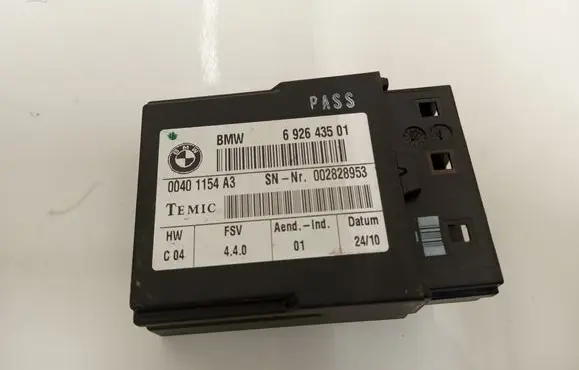 BMW 3 E90 E91 Seat control module 692643501