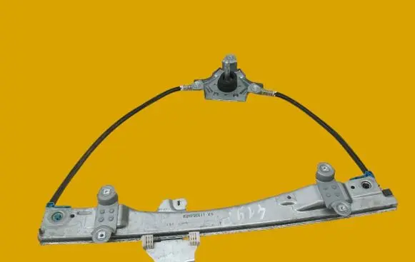 Front window lifting mechanism without motor