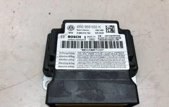 Skoda Roomster (5J) Airbag control unit/module 6R0959655K 0285010793