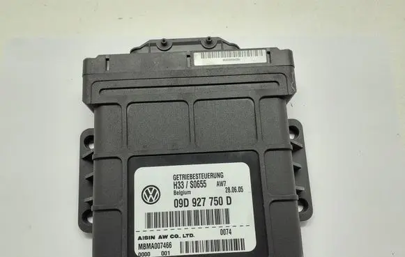Volkswagen Touareg I Gearbox control unit/module 09D927750D H33S0655 MBMA007466