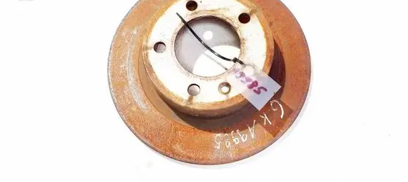 Opel Movano A Rear brake disc neventiliuojamas