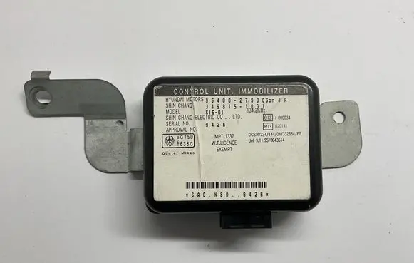 Immobilizer control unit/module