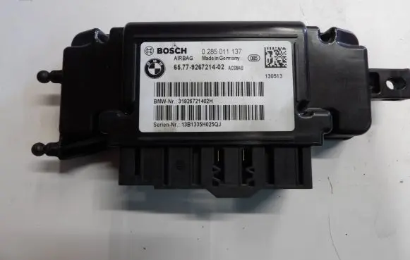 BMW 1 F20 F21 Airbag control unit/module 9267214 31926721402H 0285011137