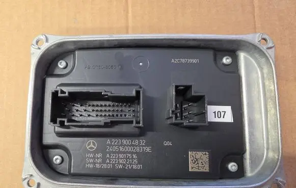 Mercedes-Benz S W223 LED ballast control module A2239004832