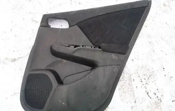 Rear door card panel trim