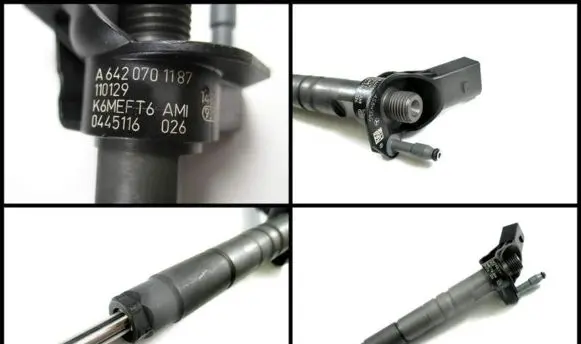 Mercedes-Benz CLS C218 X218 Fuel injector 0445116026 A6420701187 6420701187