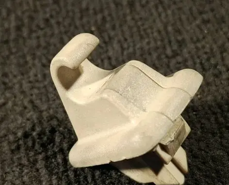 Sun visor clip/hook/bracket