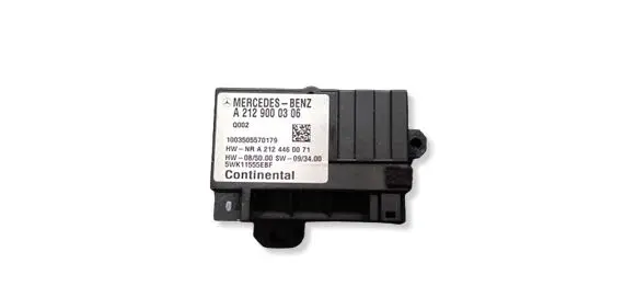 Mercedes-Benz E W212 Fuel injection pump control unit/module A2129000306