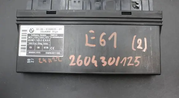 BMW 5 E60 E61 Comfort/convenience module 9168835 70324000