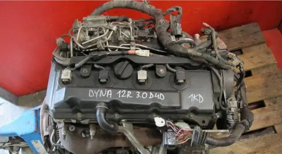 Toyota Dyna U300 U400 Engine swap 1KDFTV 30D4D